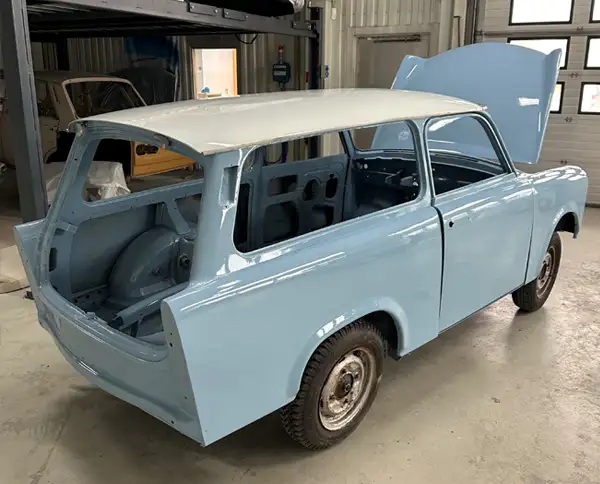 Trabant Lackierung